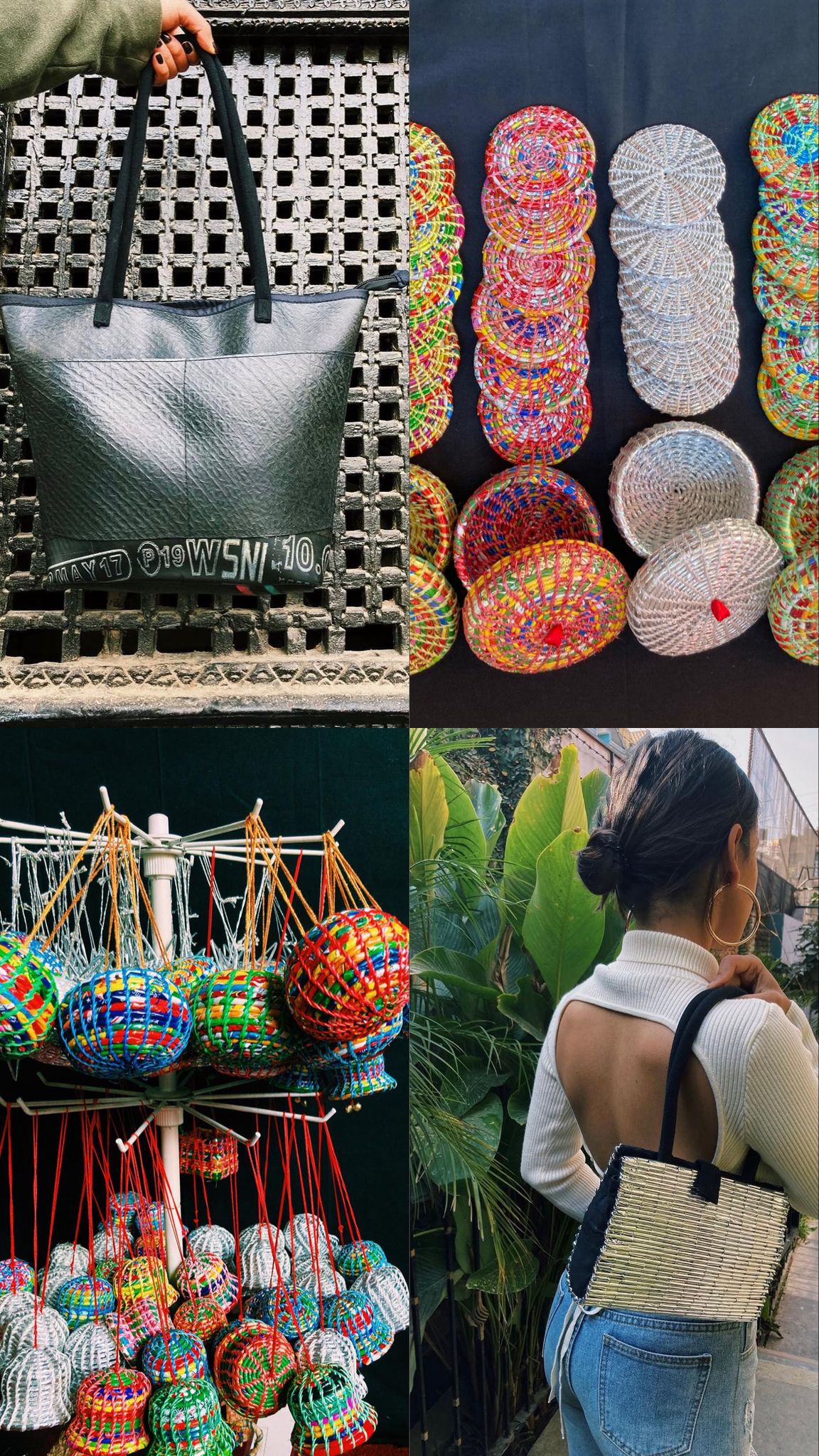 Collage of products
